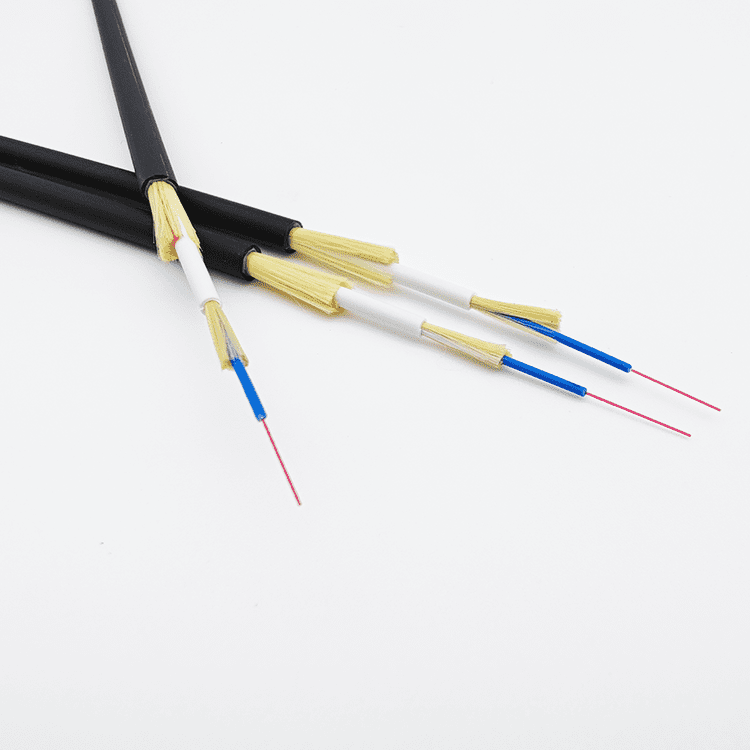 2.0mm OD simplex armored fiber cable in LSZH jacket