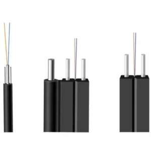 Fiber Optic Drop Cable (FTTH) — G.657 Bend-Insensitive, Indoor/Outdoor, FRP/Steel, Figure-8 Options