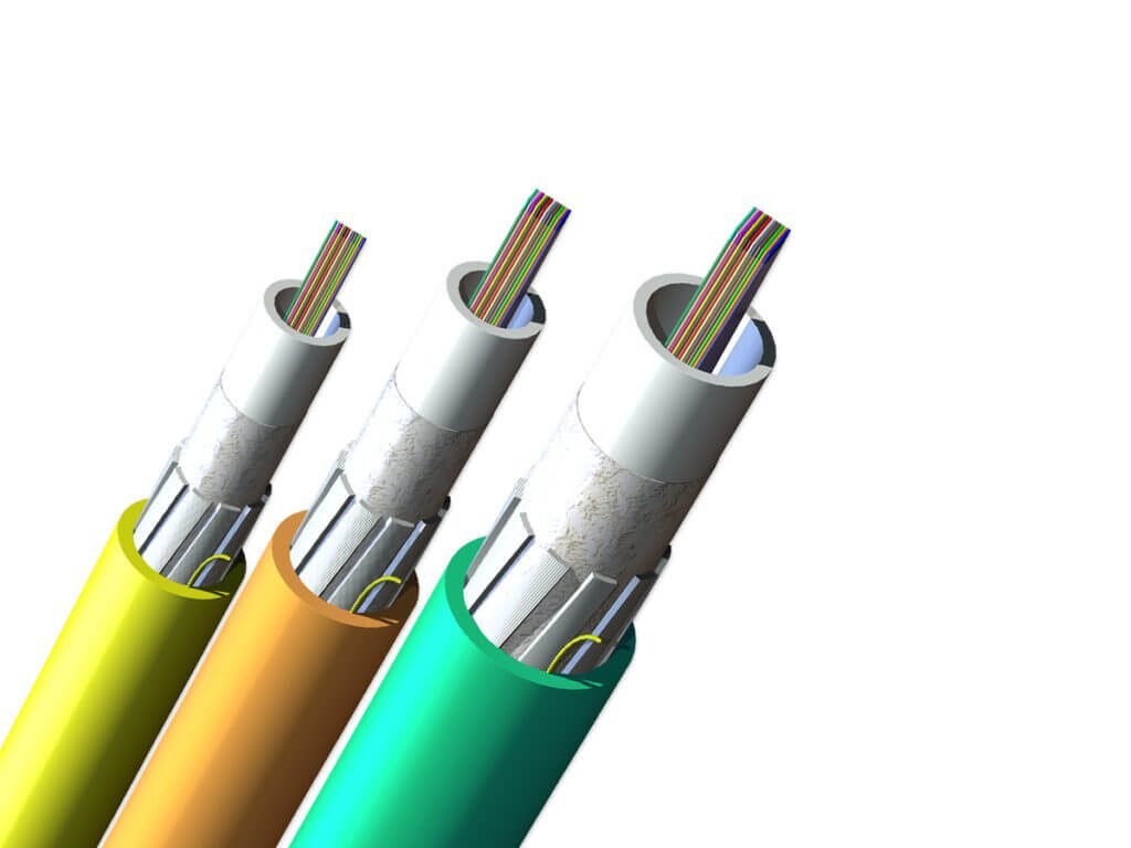 multimode fiber optic cables