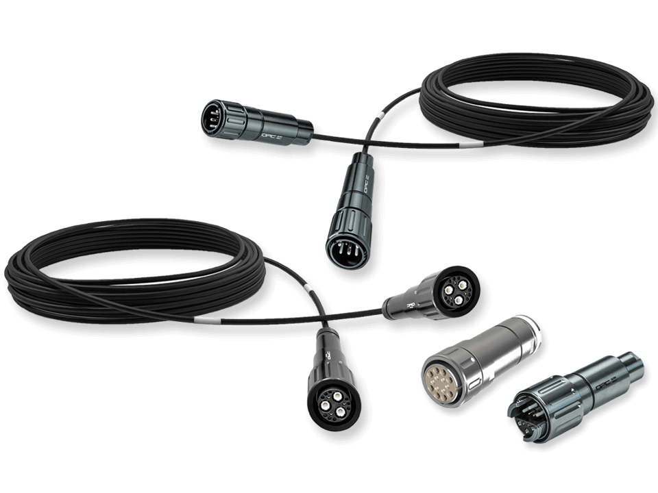 Hybird Cable with Difference Connectors