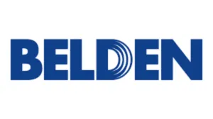 Logo Belden – Réseaux industriels et câblage PoE