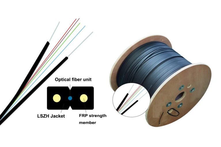 FTTH Drop Cable with FRP strength Member