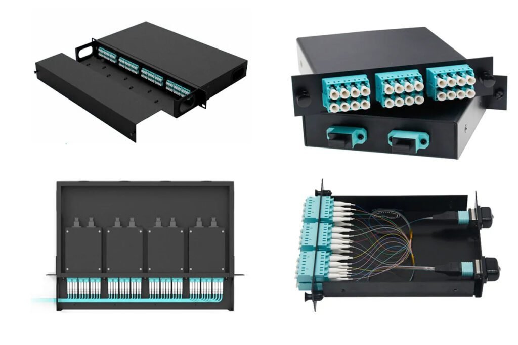 MPO fiber optic patch panel