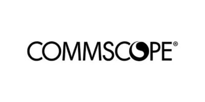CommScope logo representing AIMIFIBER’s cooperation in broadband infrastructure and fiber network deployment projects.
