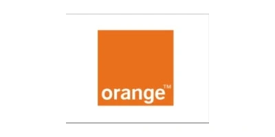 Orange logo representing AIMIFIBER’s partnership in global fiber optic and connectivity solutions.