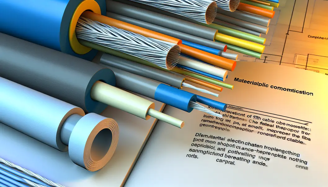 A comprehensive view of an FTTH drop cable extrusion line in operation.
