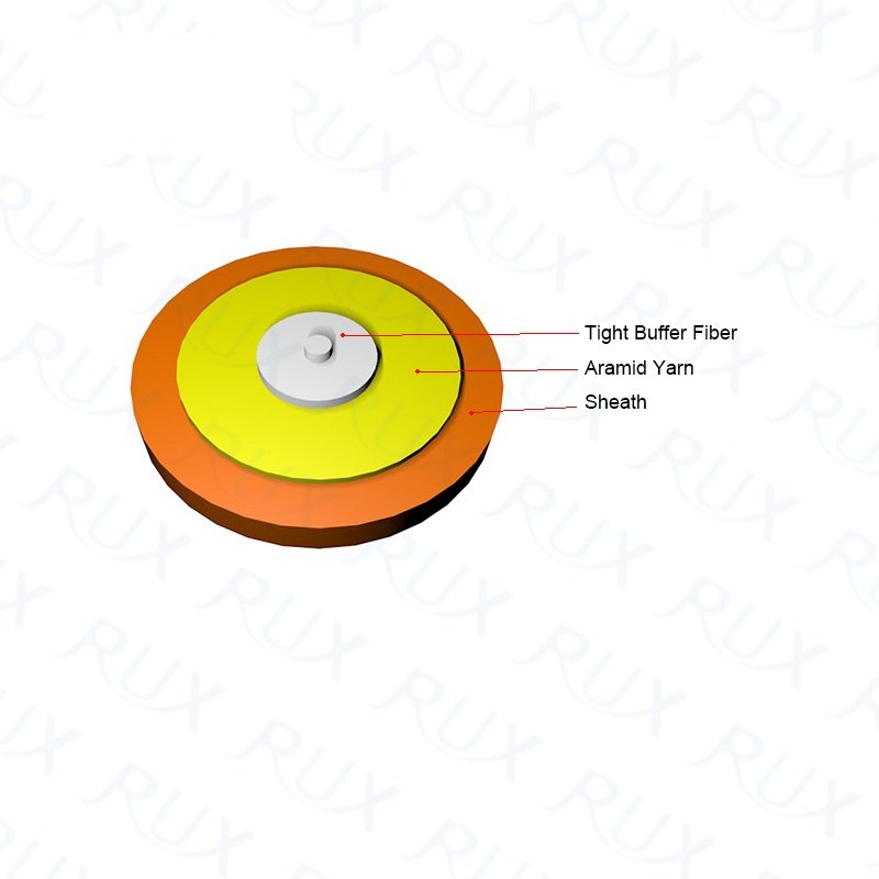 Indoor Fiber Optic Cable Simplex | Indoor distribution cable | AIMIFIBER
