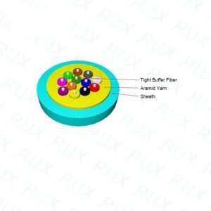 Multi Purpose Distribution Cable 4-24 cores Fiber Optic Cable | Indoor distribution cable | AIMIFIBER