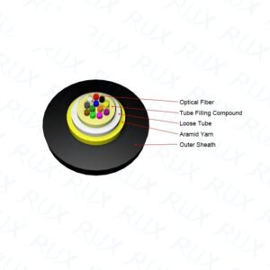 Aerial or Duct Outdoor Central Loose Tube Single Mode Fiber Optic Cable GYXTY | Outdoor fiber optic cable | AIMIFIBER