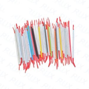 Durable Plastic Round PVC Cable Marker in Multi Color | Fiber Optical Accessories | AIMIFIBER