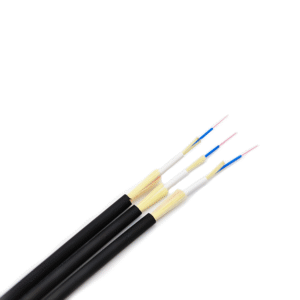 Double Jacket FTTH Tight Buffer Aramid Yarn Round Drop Cable Fiber Optical Cable | Customized Fiber Optic Cable | AIMIFIBER