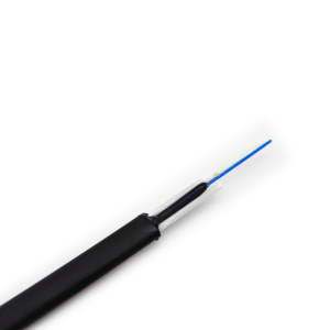 Fiber Optic Cable Outdoor Aerial Single Mode 1 Core Aramid Yarn GYFXTBY Ftth Flat Drop Cable | Customized Fiber Optic Cable | AIMIFIBER