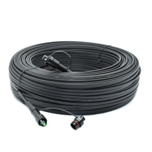 Outdoor Waterproof FTTH Flat Drop Cable With Mini Sc Apc Connector Fiber Optic Patch Cord For Huawei | Mini Sc Waterproof Patch Cord | AIMIFIBER