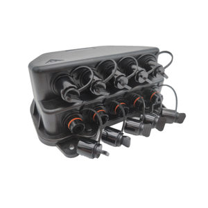 Outdoor Waterproof Distribution Box 10 port Fiber NAP Box Fiber Optic Terminal Box | Fiber Optic Terminal Box | AIMIFIBER